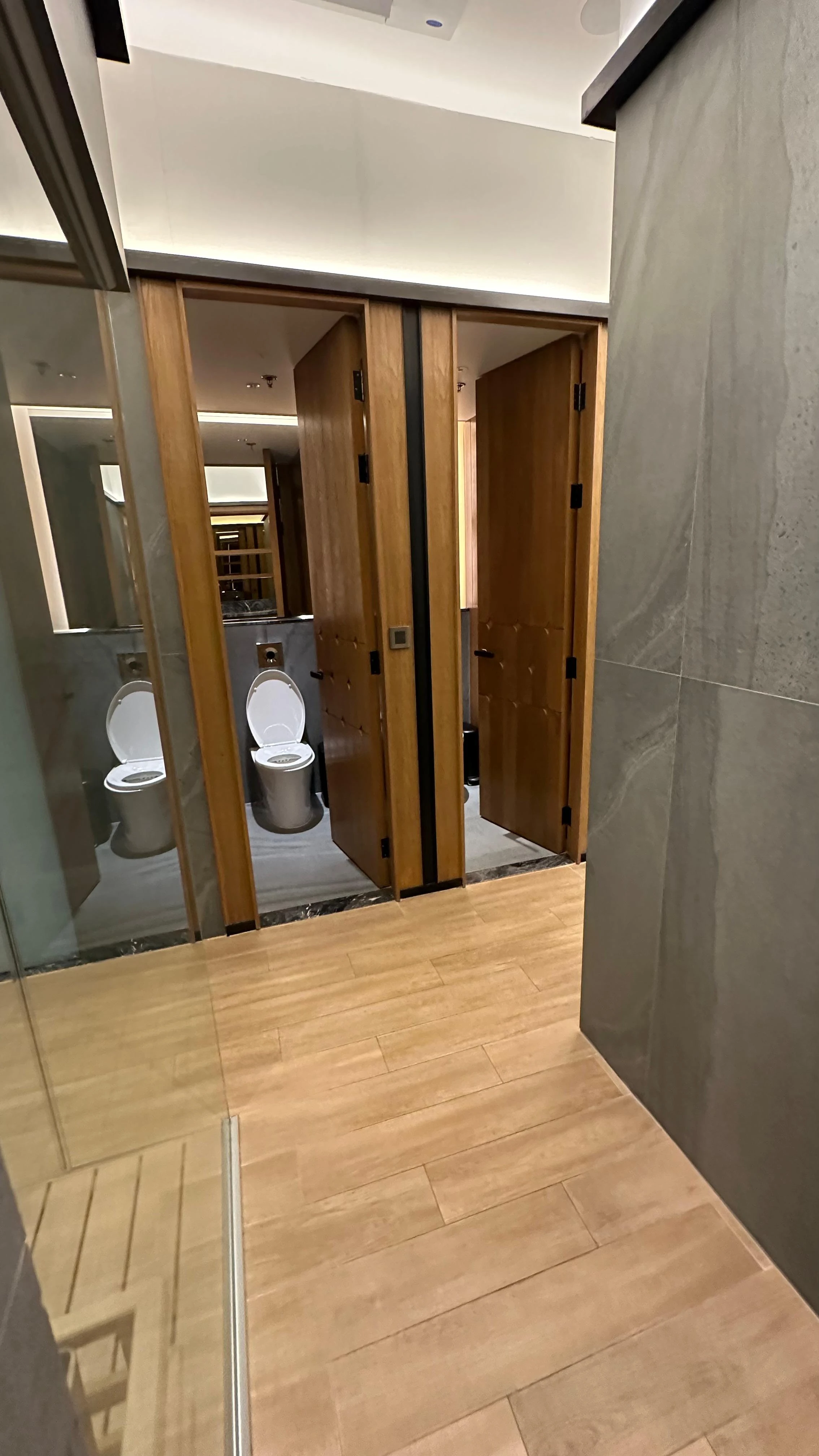 Premium restroom facility